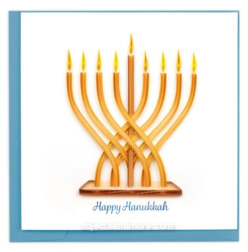 Menorah by QUILLING CARD